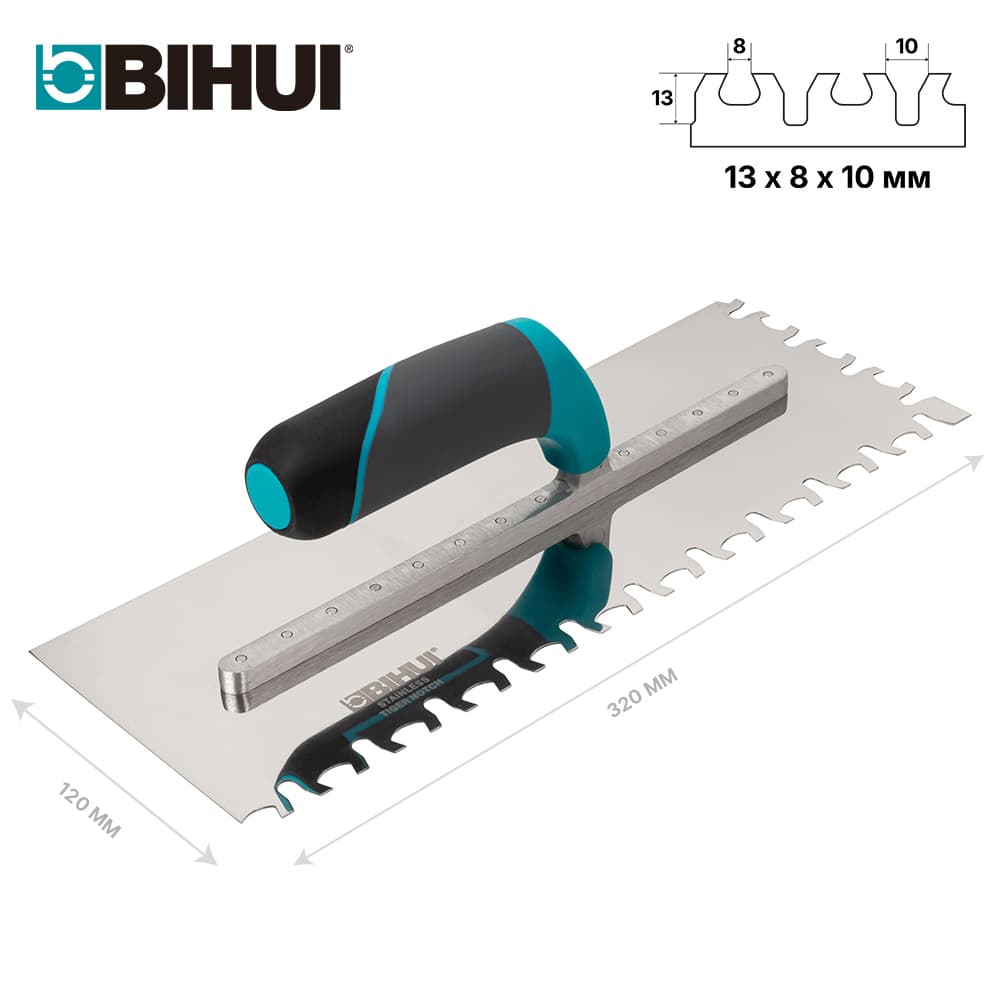 Гребенка BIHUI 320*120мм, зуб «Тигровый коготь», арт.PTSHTG