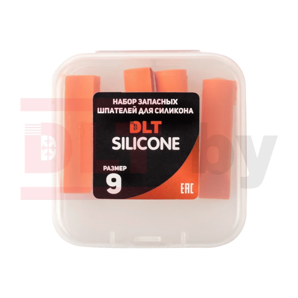 Набор запасных шпателей для DLT Silicone, (размер 9), ОРАНЖЕВЫЕ, арт.1748 - фото 2