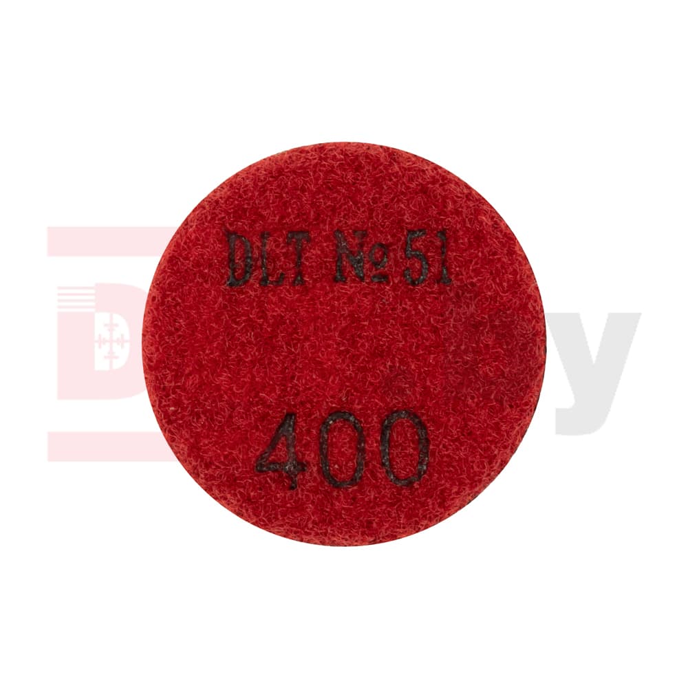 Алмазный гибкий шлифовальный круг для гравера DLT №51, #400, 50мм, арт.2133 - фото 3