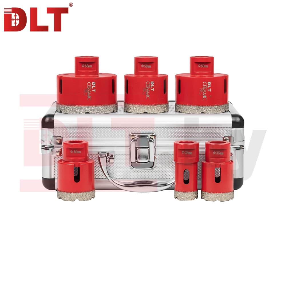 Набор алмазных коронок DLT Ceramic PRO №23, арт.4432