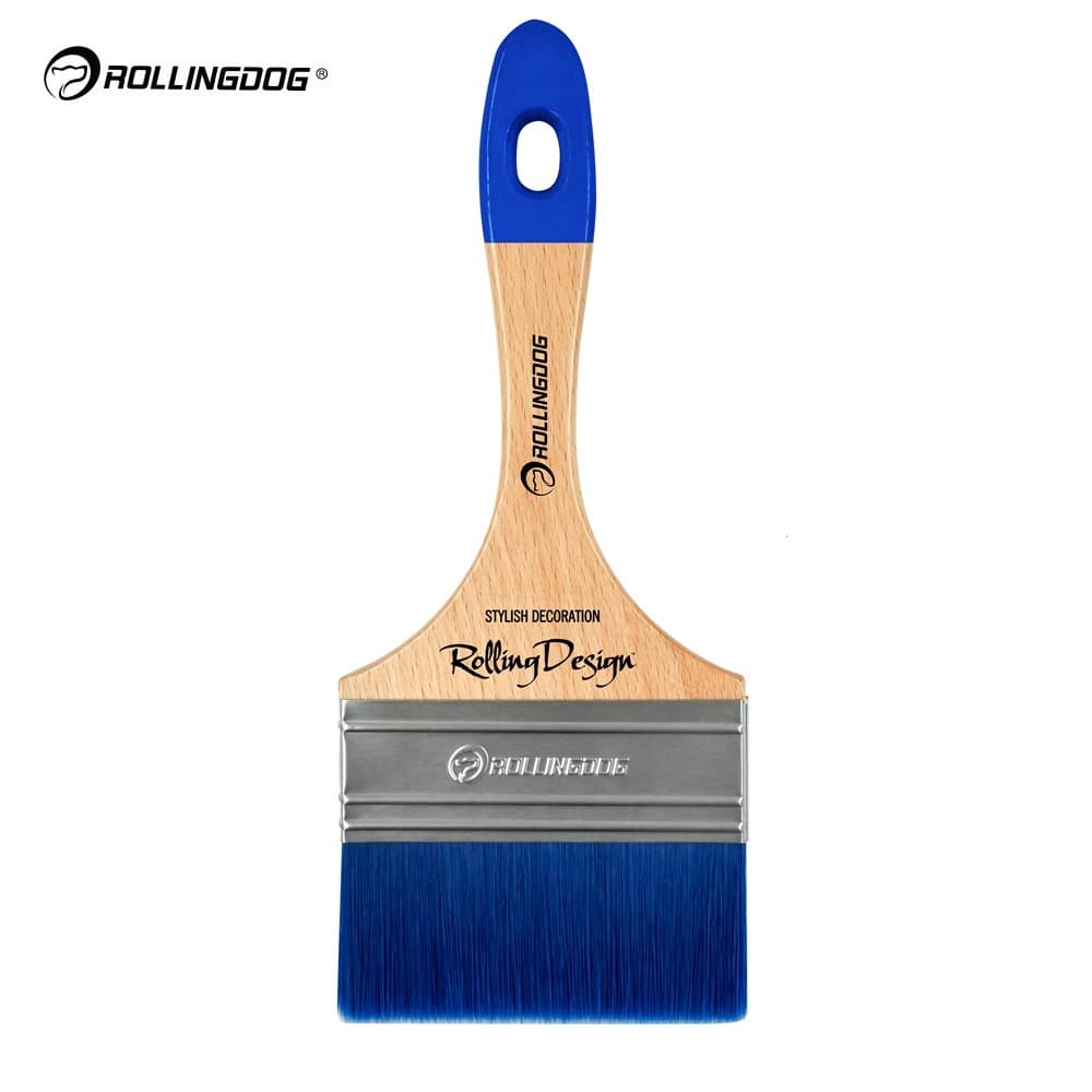 Кисть Rollingdog Detail Brush 100мм, прямой срез, синтетика, серия Elite, арт.10674