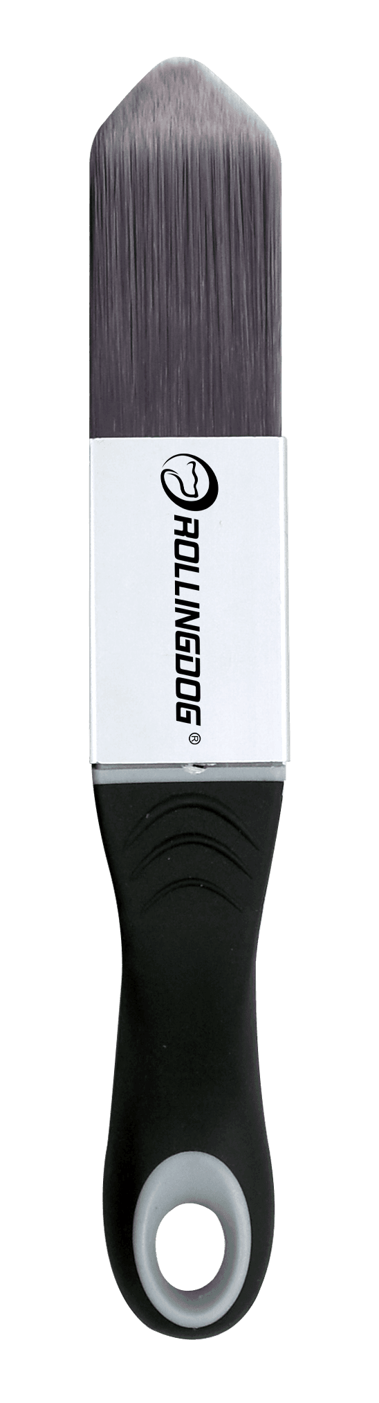 Кисть с короткой ручкой Rollingdog 24мм, треугольная, синтетика, серия Professional, арт.10591 - фото 7