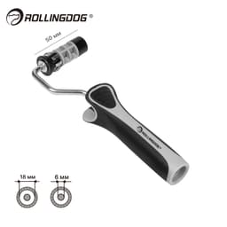 Бюгель Rollingdog SUPER-MICRO 50 мм, Ø6 мм, каркас 18 мм, резьба, серия Professional, арт.30126