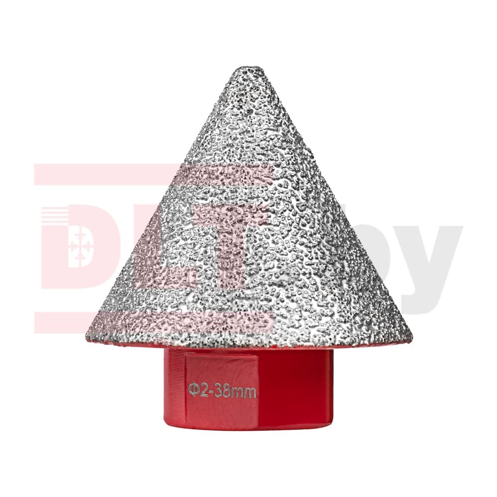 Алмазная конусная фреза DLT CERAMIC CONE PRO, 2-38мм, арт.0512 - фото 7
