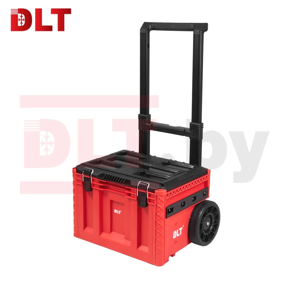 Кейс-тележка №2 для системы хранения инструментов DLT серия RED PRO, арт.4061
