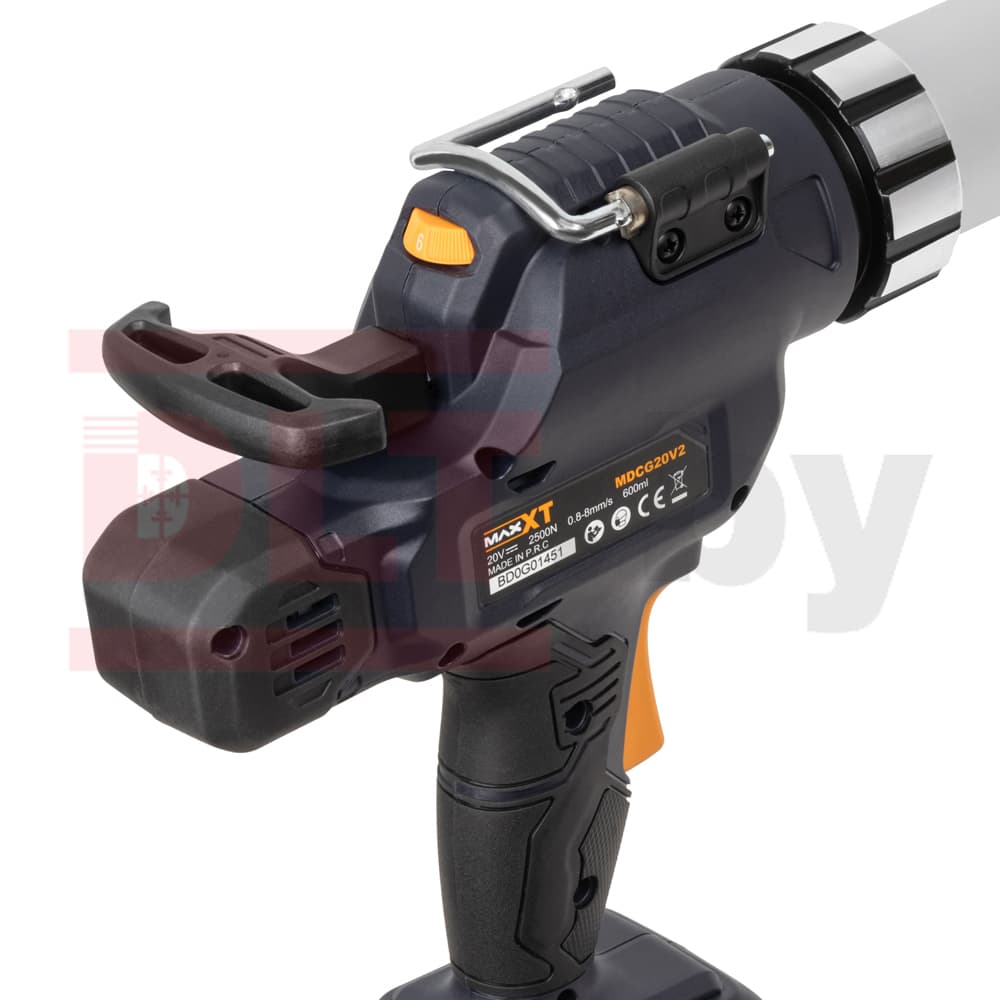 Аккумуляторный пистолет для герметика MAX-XT MDCG20V2, арт.3348 - фото 7