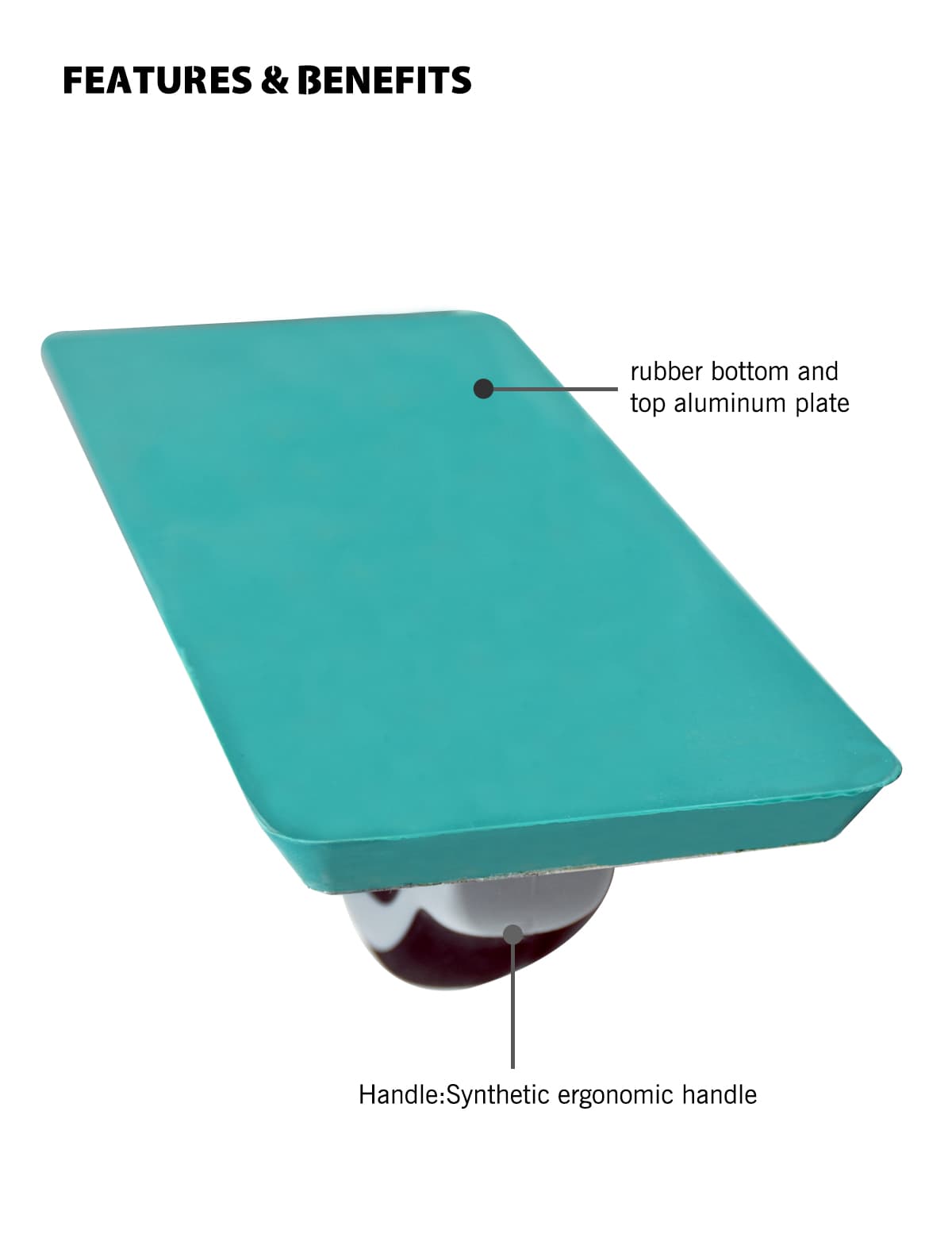 Терка строительная для затирки Rollingdog, серия Elite, арт.50294 - фото 6
