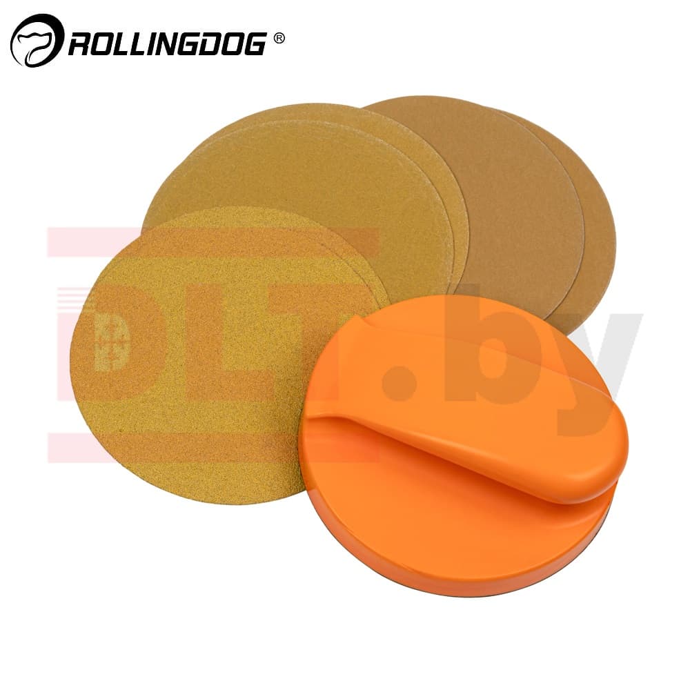 Набор для ручной шлифовки Rollingdog №3 (7 предметов), арт.81041