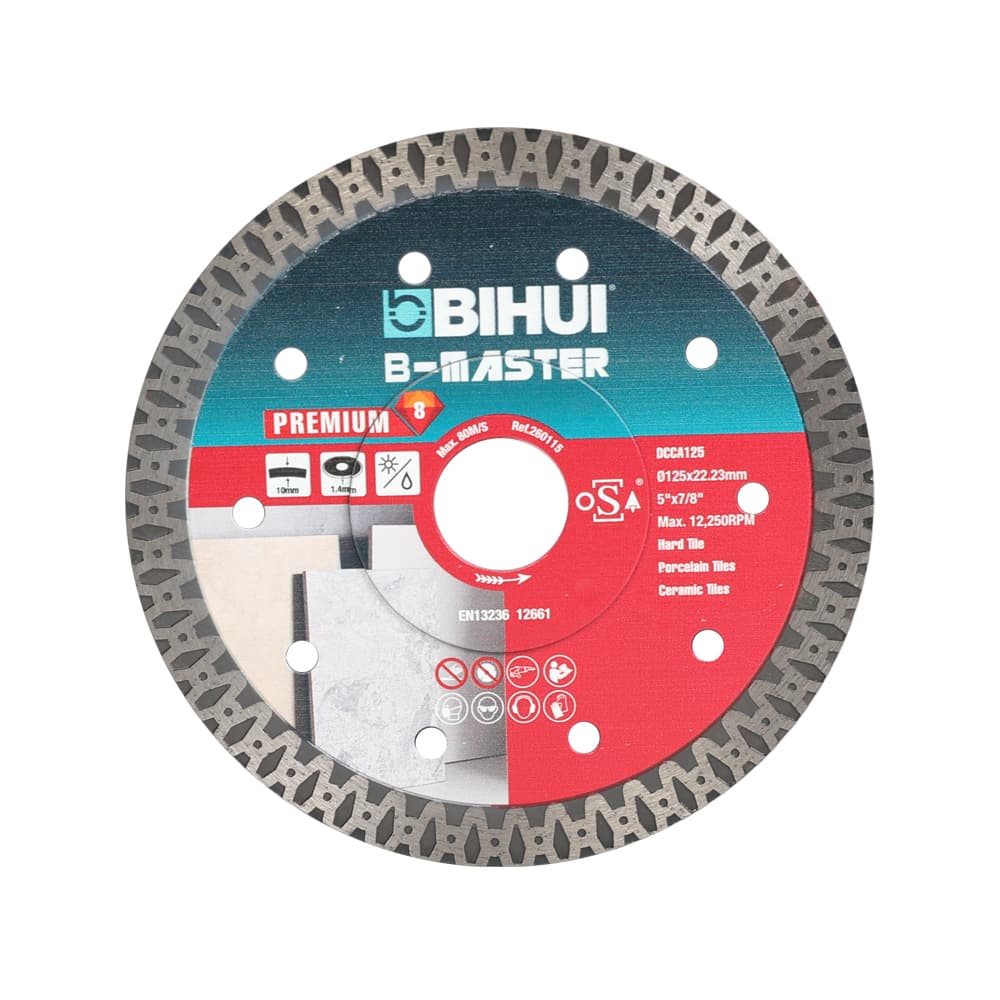 Алмазный диск BIHUI B-MASTER, 125х1,4мм, арт.DCCA125