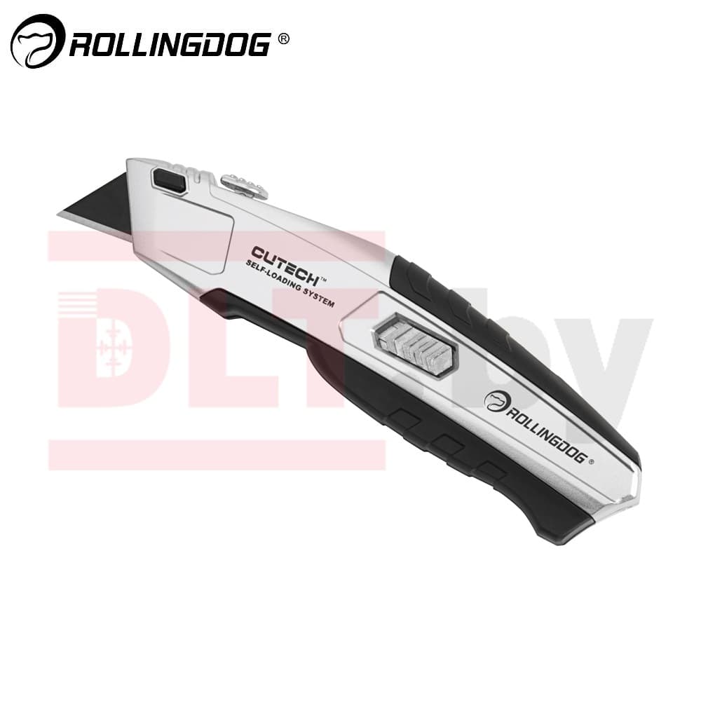 Нож строительный Rollingdog, лезвие 19мм, арт.50086