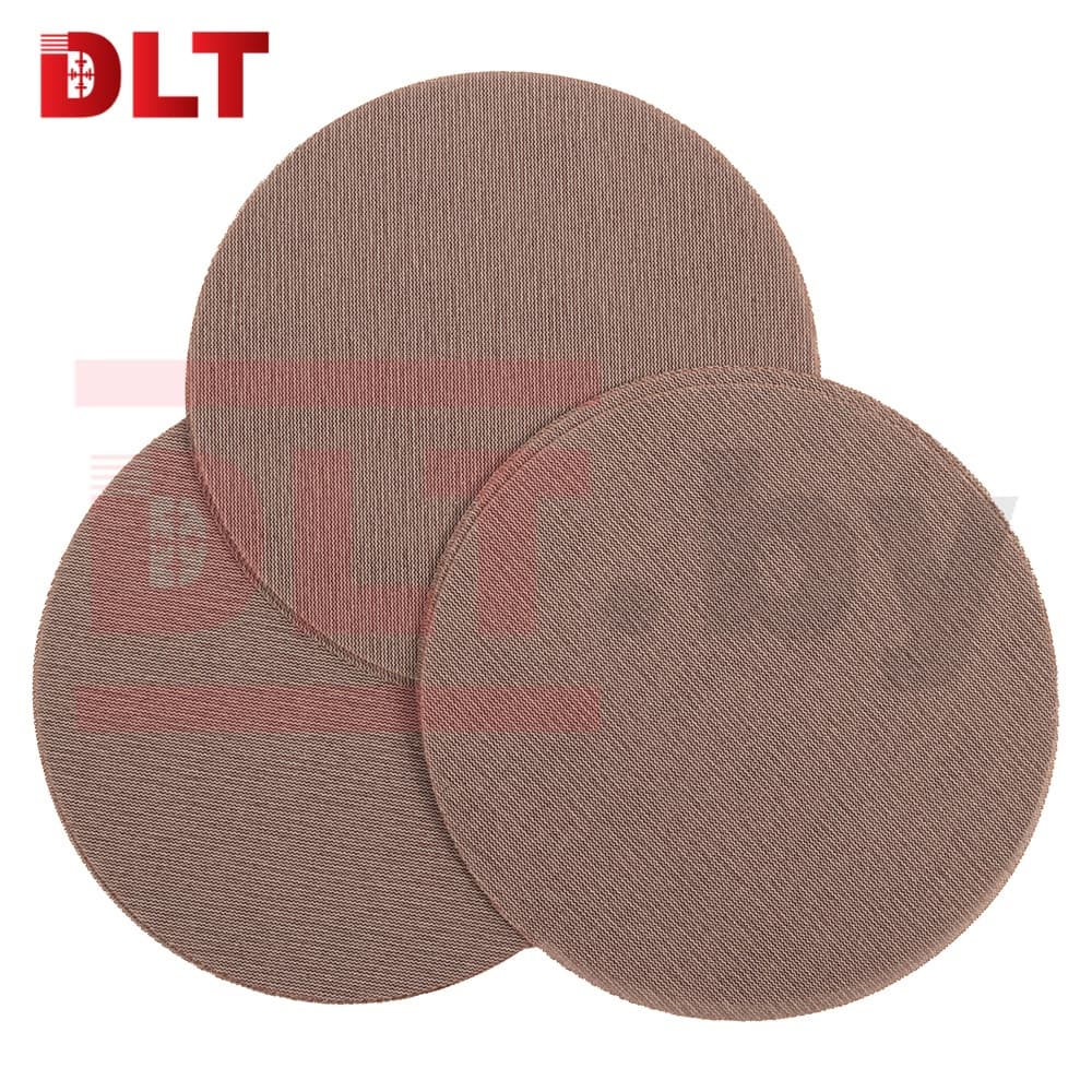 Круг шлифовальный сетка DLT GrandFlex RED-NET, P240, 225мм, 10шт, (оксид алюминия), арт.3018