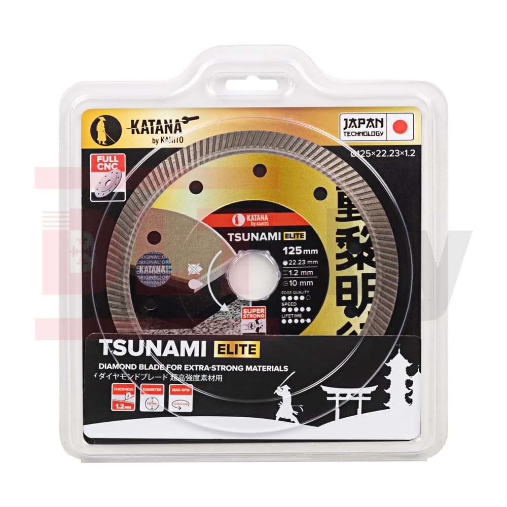 Диск алмазный КАТАNА Tsunami ELITE  125мм, арт.4377 - фото 4