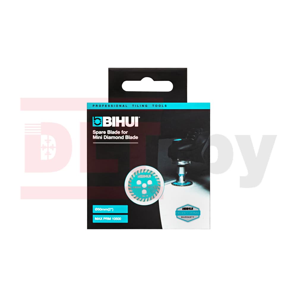Диск алмазный BIHUI MINI THIN TURBO 50мм (сменная часть), арт.DCW50-SB - фото 5