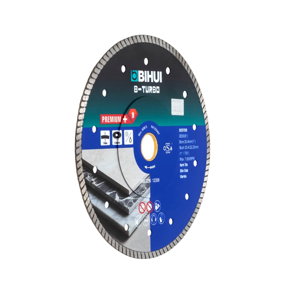 Алмазный диск BIHUI B-TURBO, 200х1,6мм, арт.DCDT200 - фото 3