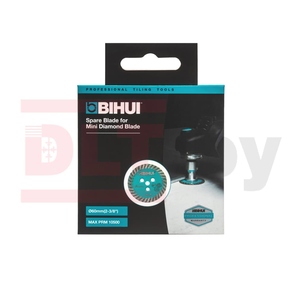 Диск алмазный BIHUI MINI THIN TURBO 60мм (сменная часть), арт.DCW60-SB - фото 5
