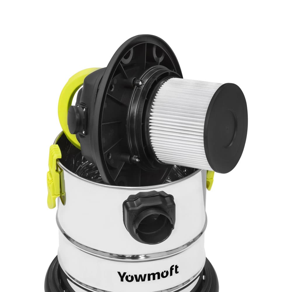 Пылесос строительный Yowmoft CVL20-AS, 1200 Вт, арт.5276 - фото 5