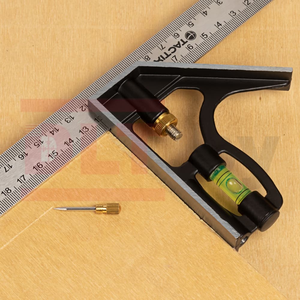 Угольник строительный 300мм Tactix, арт.239111 - фото 4