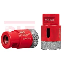 Алмазная коронка по керамограниту DLT CERAMIC PRO,35мм, арт.0495