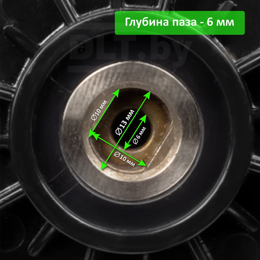 Шлифовальная тарелка DLT HT для шлифмашин, мягкая, арт.0884 - фото 2
