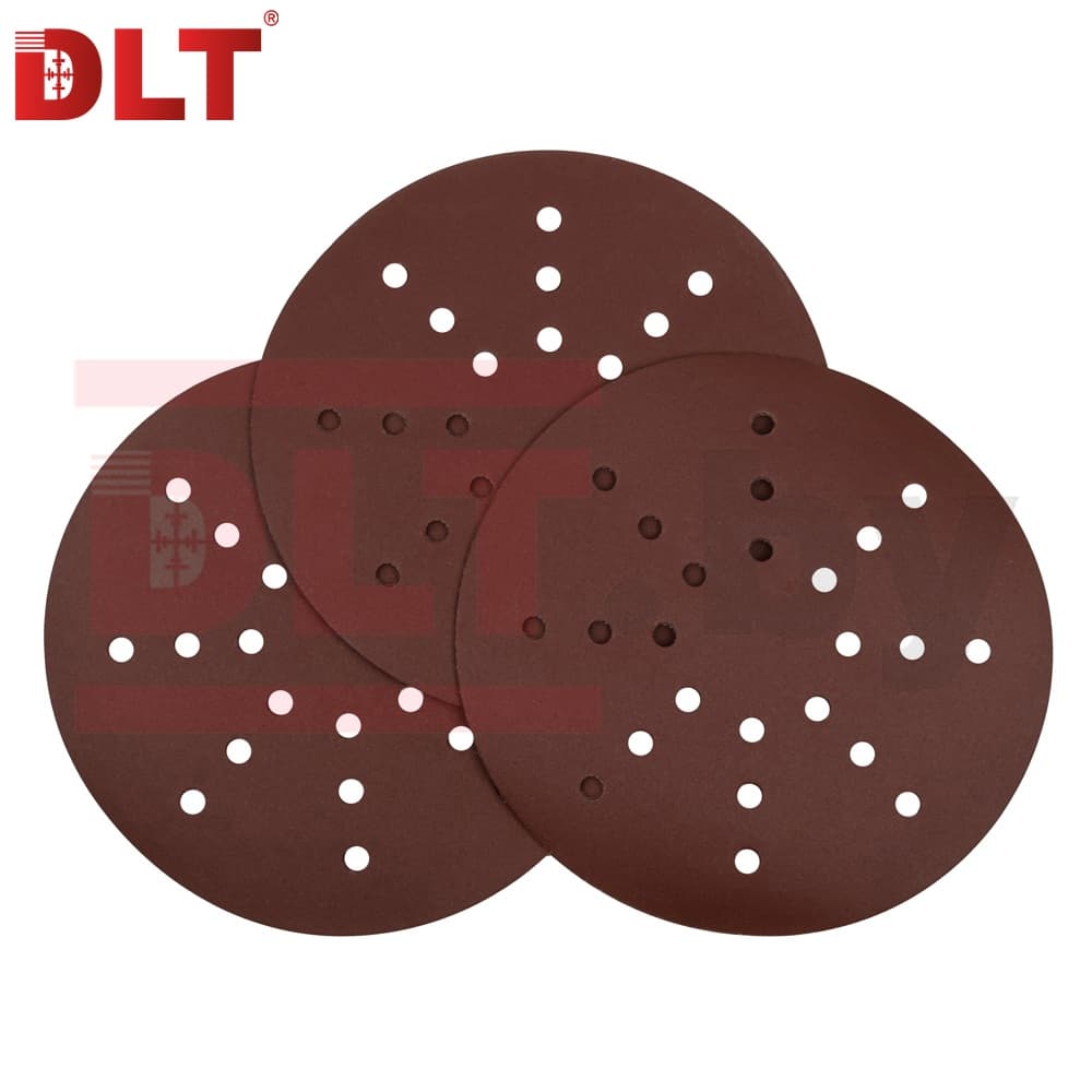 Круг шлифовальный DLT GrandFlex RED, P240, 225мм, 10шт, (на бумаге, оксид алюминия), арт.4512
