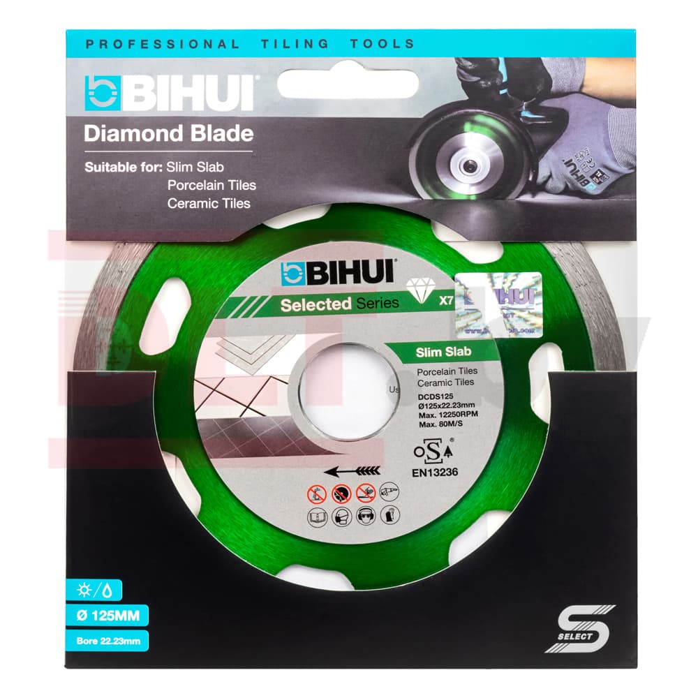 Алмазный диск BIHUI B-SLIM, 125х1,1мм, арт.DCDS125 - фото 6