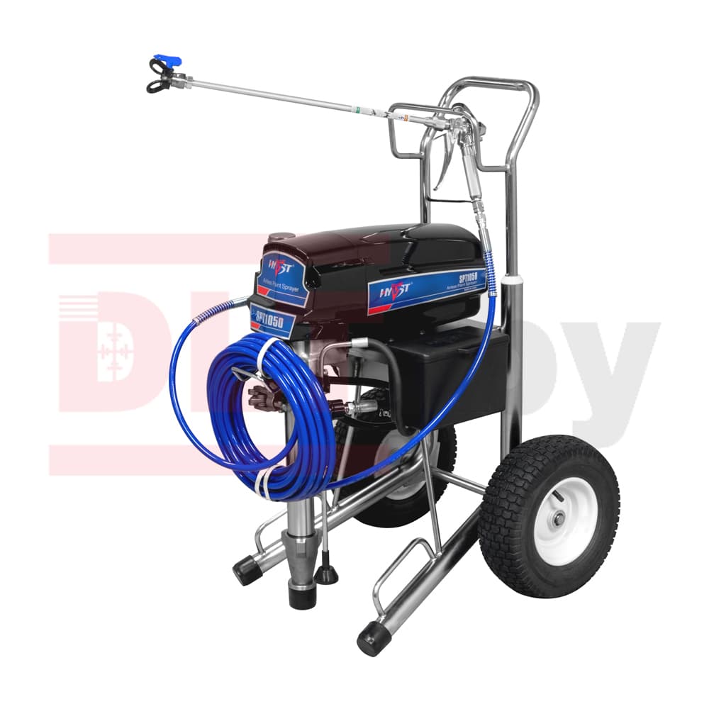 Безвоздушный покрасочный аппарат HYVST SPT 1050L, арт.3412 - фото 2