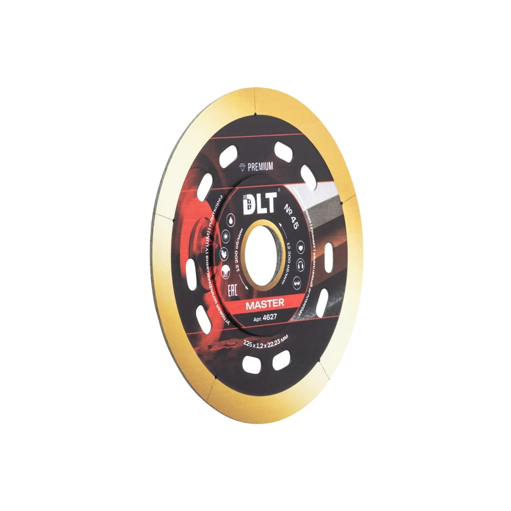 Алмазный диск DLT №45 (Master), 125х1,2мм, арт.4627 - фото 2