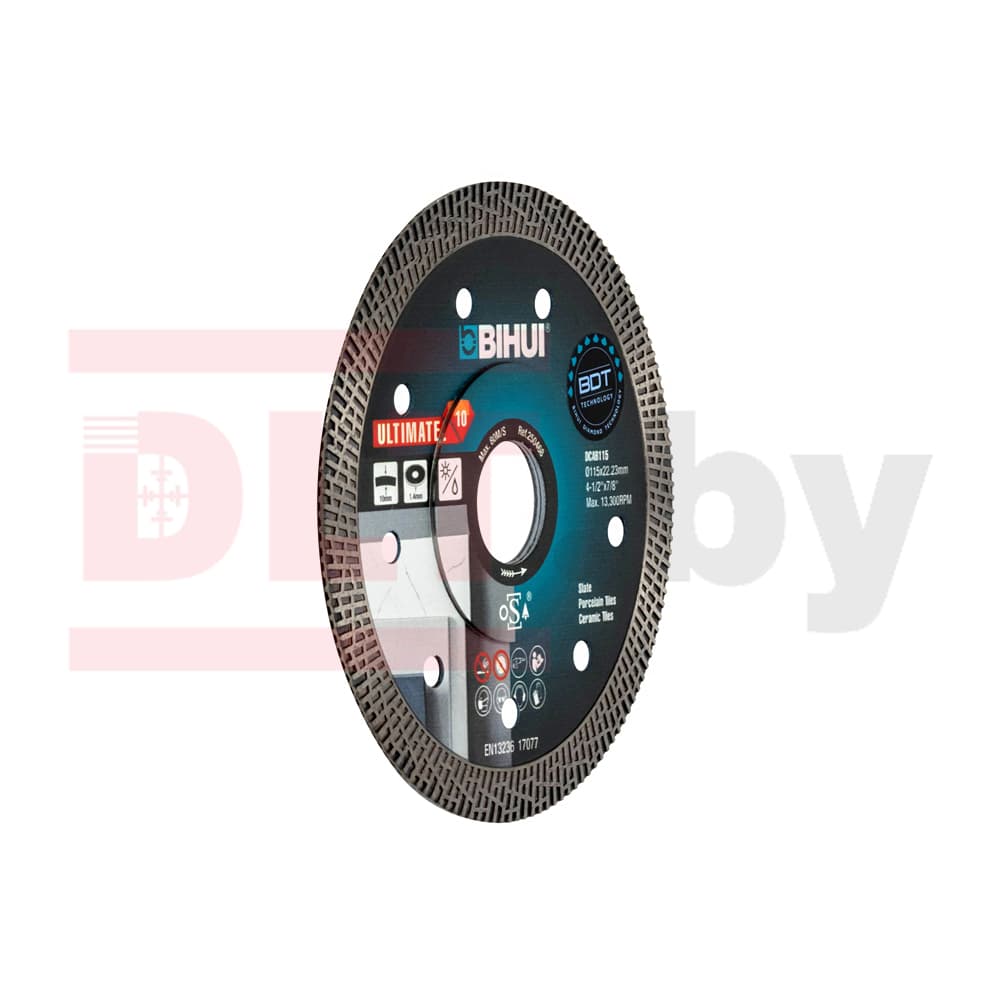 Алмазный диск BIHUI Ultimate, 115х1,4мм, арт.DCAB115 - фото 2