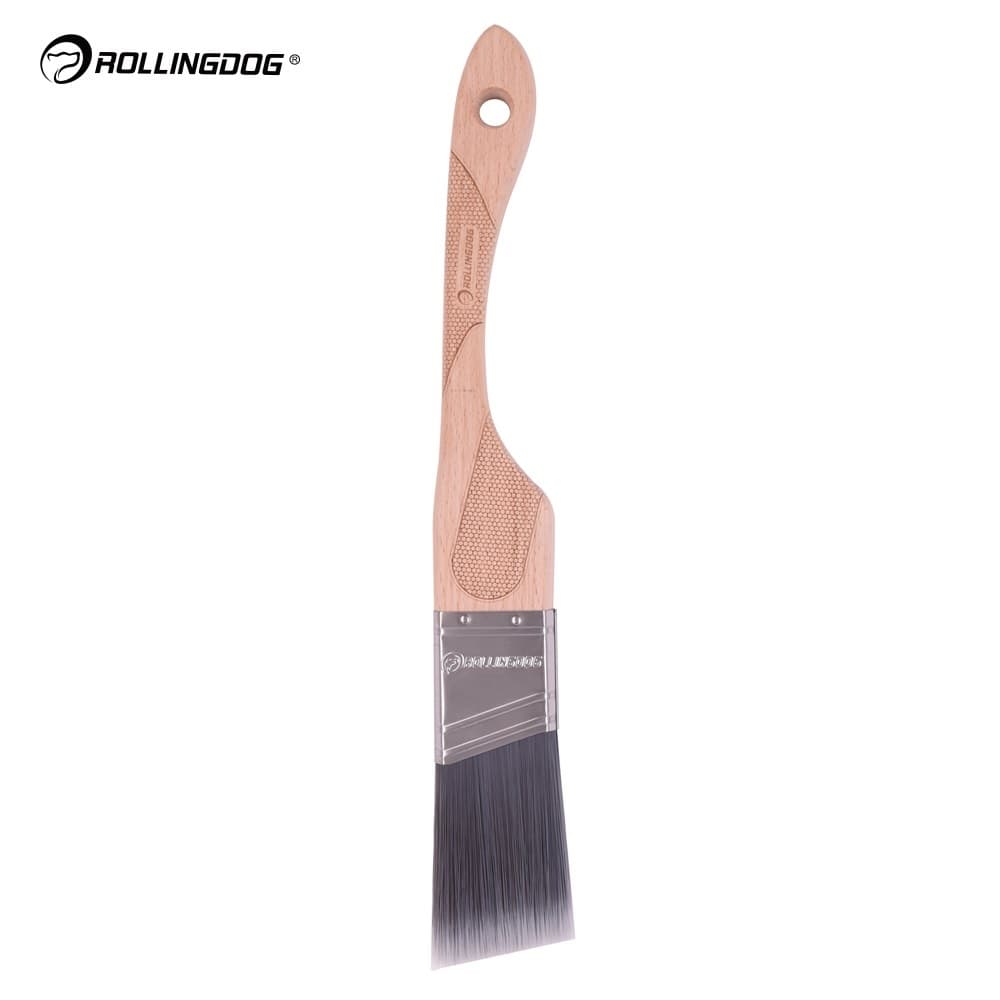 Кисть Rollingdog XP1000 38мм, угловой срез, нейлон/полиэстер, серия Elite, арт.10702