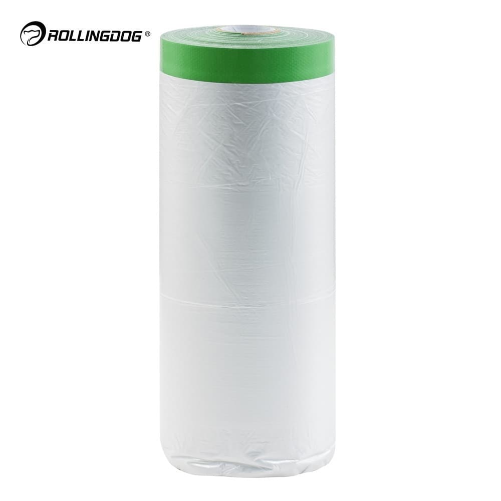 Укрывное полотно на малярной ленте Rollingdog DUCT-SHIELD 8мкм, 240см*15м, арт.80505 - фото 4