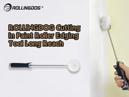 Валик с бюгелем для углов Rollingdog CORNER MASTER 33мм, ворс 8мм, микрофибра, арт.60250 - фото 15