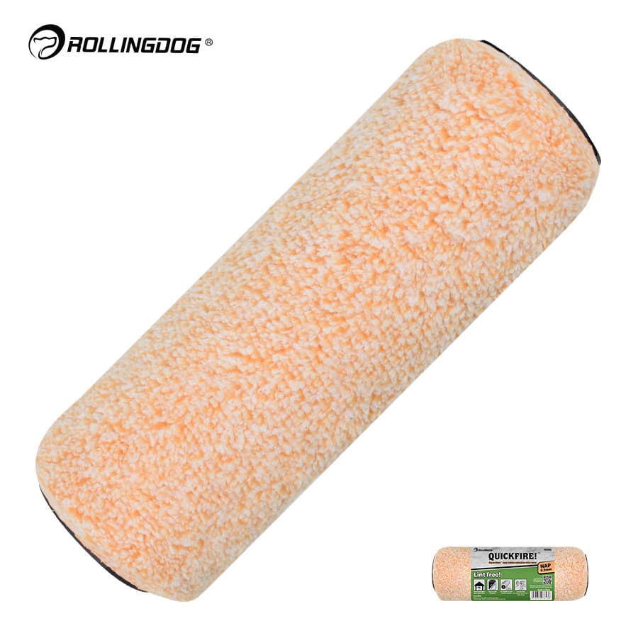 Валик Rollingdog 180мм, ворс 9.5мм, для бюгеля 8мм, микрофибра, арт.00362 - фото 4