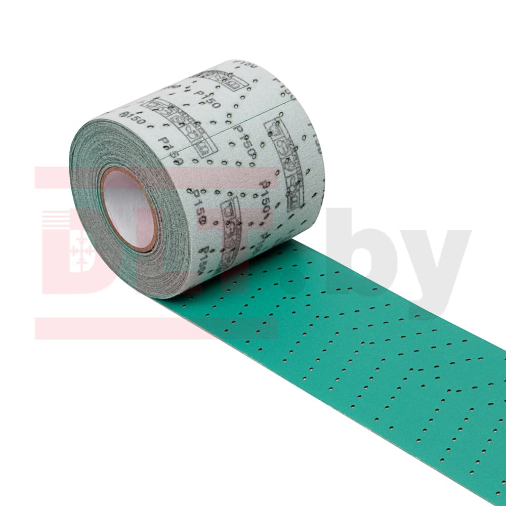 Шлифовальный лист в рулоне DLT GrandFlex FILM-ROLL PRO, P150, 110мм*12м, (на пленке, керамика и оксид алюминия), арт.3480 - фото 2