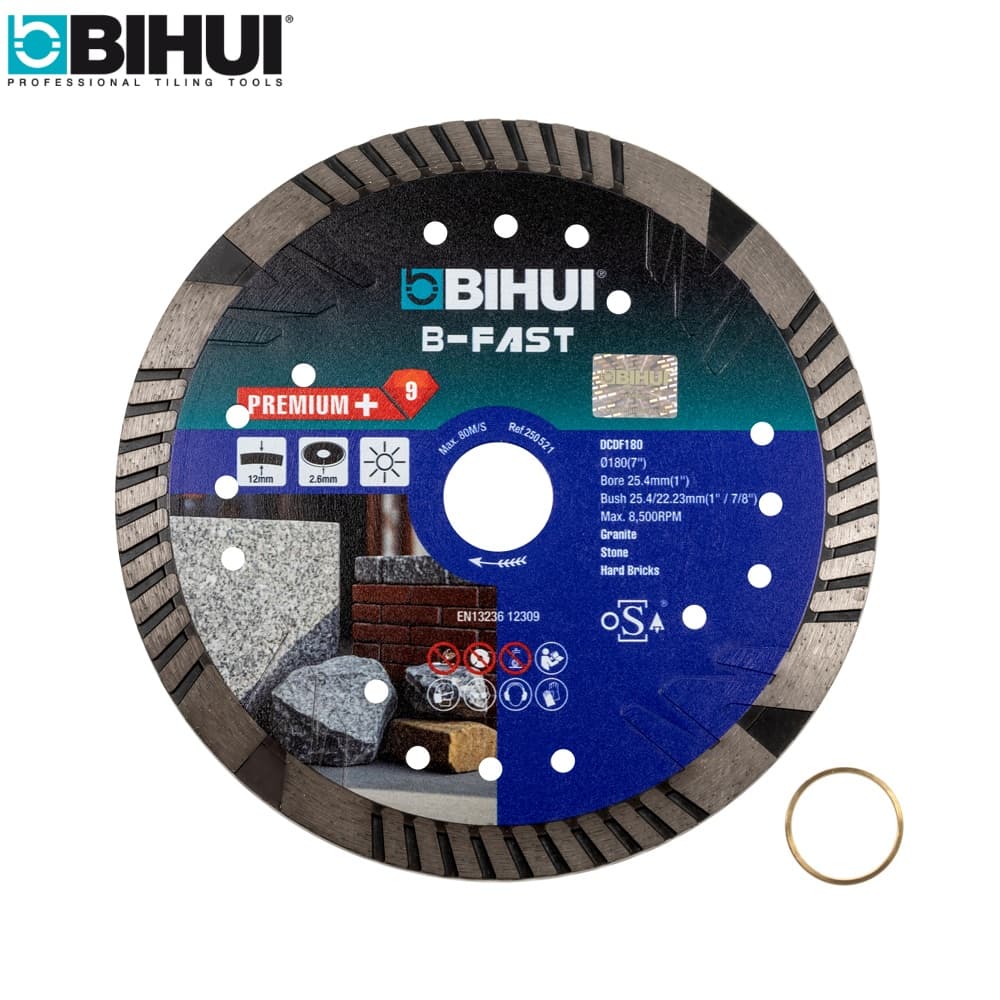 Алмазный диск BIHUI B-Fast, 180х2,26мм, арт.DCDF180 - фото 3