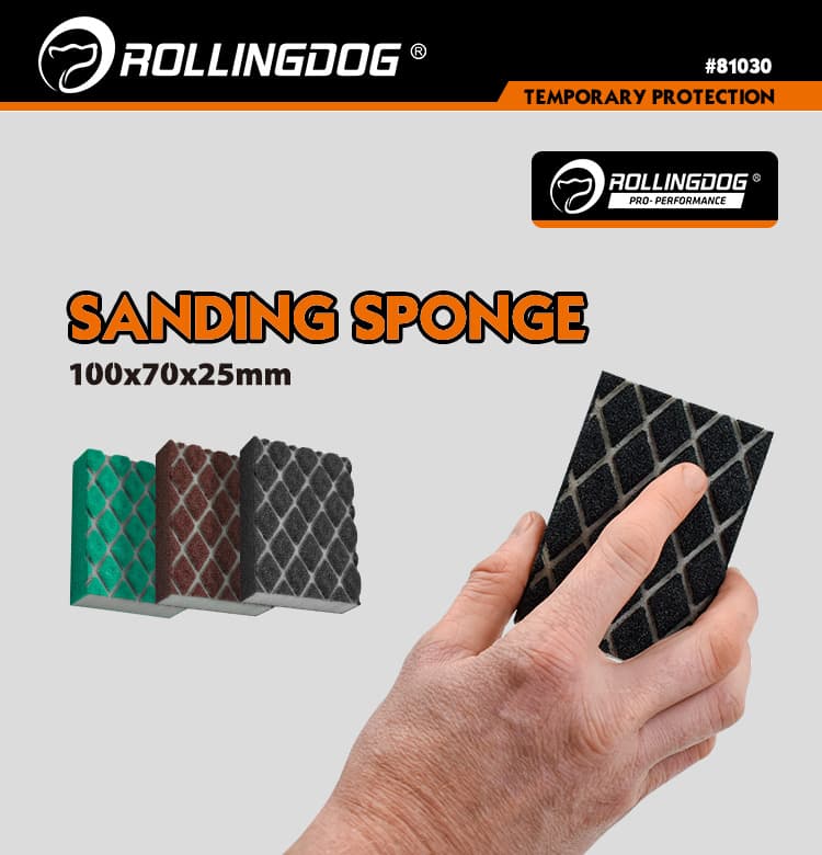 Абразивная губка Rollingdog Р60, арт.90164 - фото 4