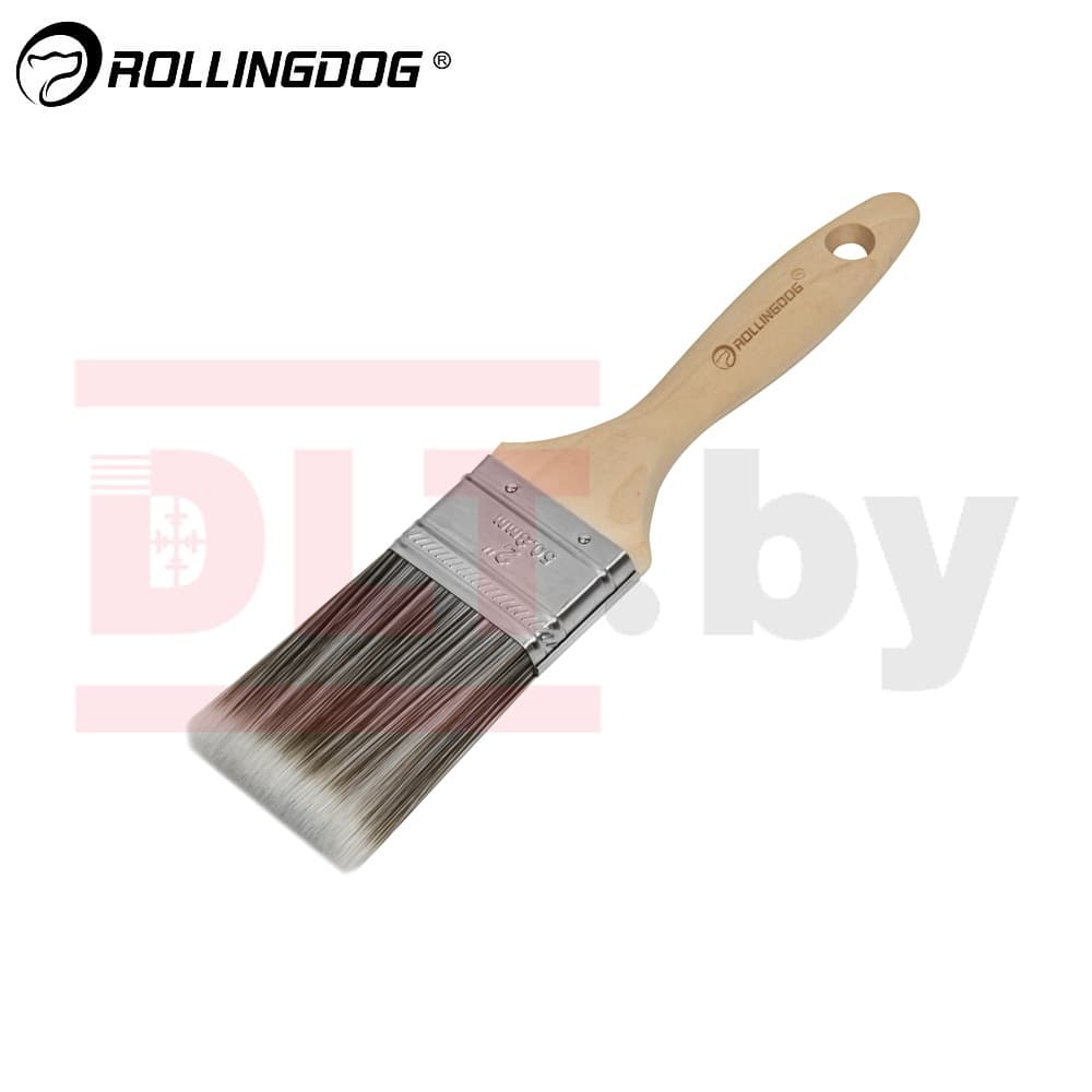 Кисть Rollingdog W1000 50мм, прямой срез, синтетика, серия Professional, арт.10190