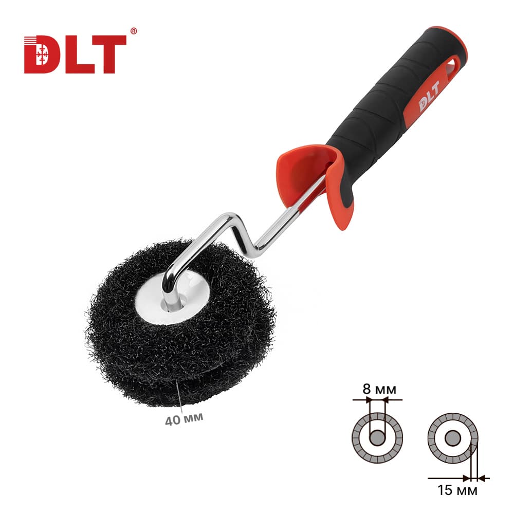 Угловой валик для нанесения шпатлёвки DLT, арт.3260