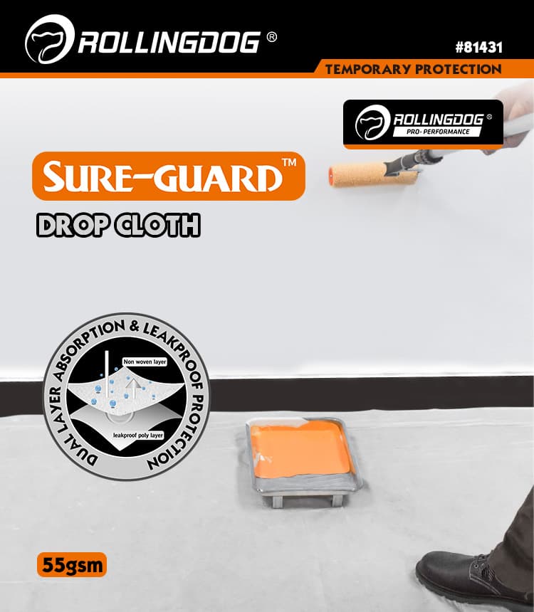 Укрывная пленка Rollingdog SURE- GUARD 274см x 366см, арт.81431 - фото 3