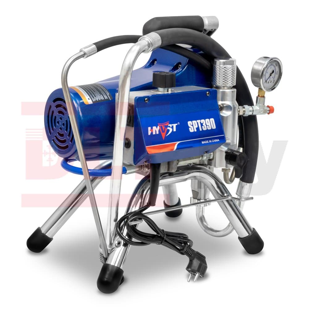 Безвоздушный покрасочный аппарат HYVST SPT 390, арт.1270 - фото 4