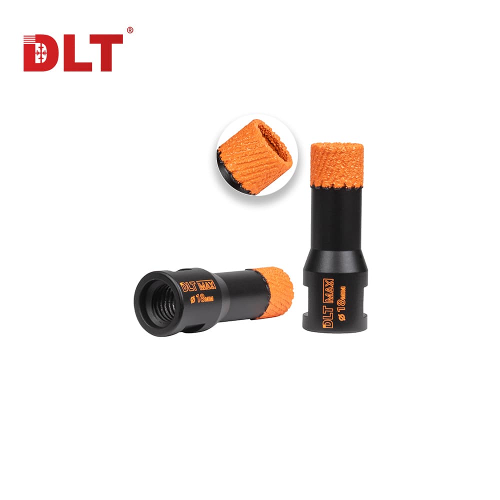 Коронка алмазная для керамогранита и камня DLT MAX, 18мм, арт. 3818