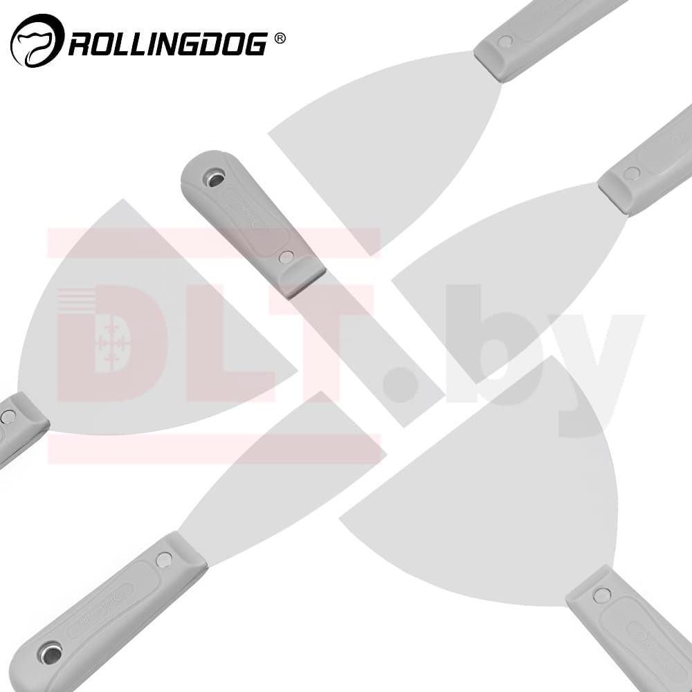 Набор шпателей Rollingdog 1/2/3/4/5/6&amp;quot; (25/50/75/100/125/150мм), серия Standard , арт.50481