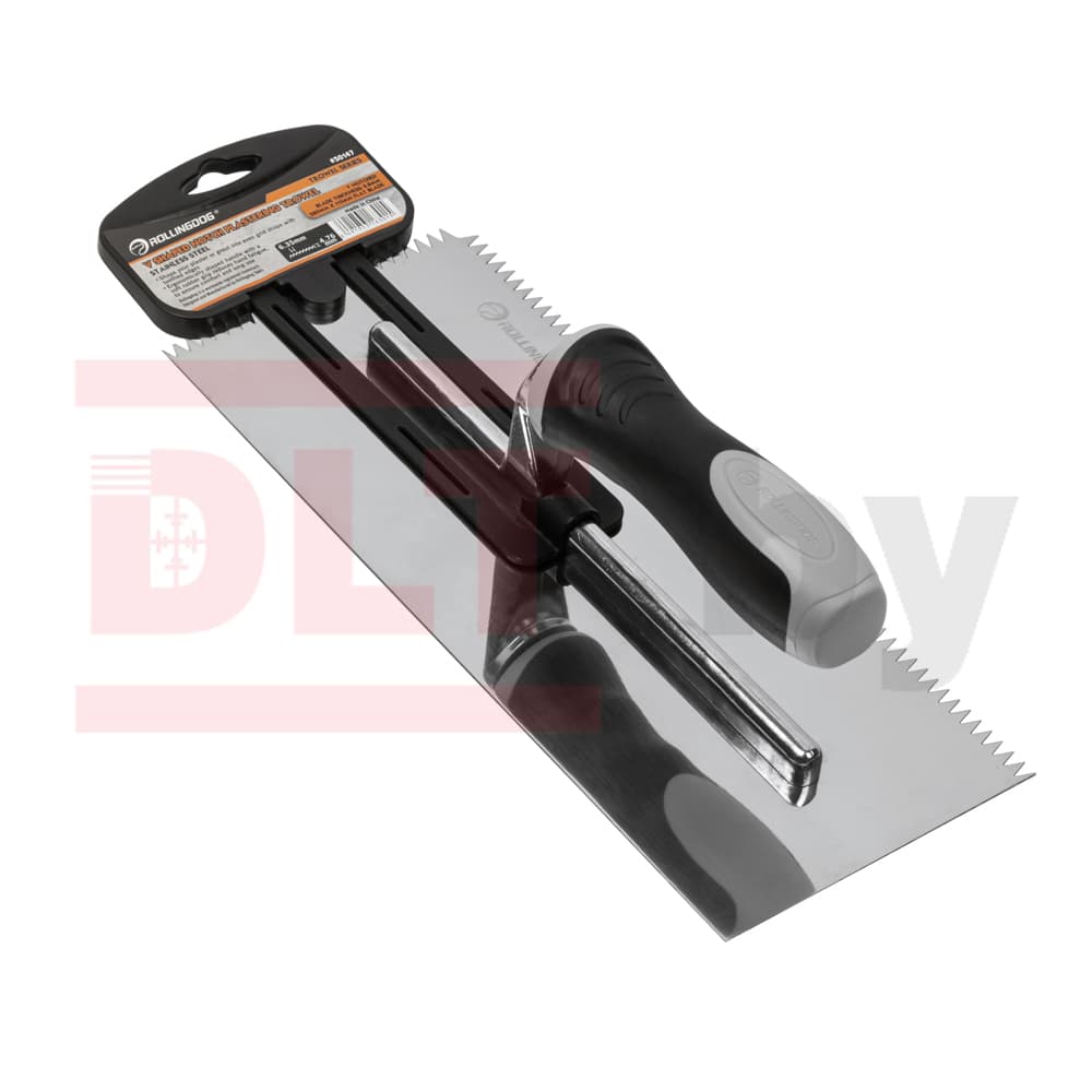Гребенка Rollingdog 280*115мм, зуб треугольник, серия Professional, арт.50147 - фото 4