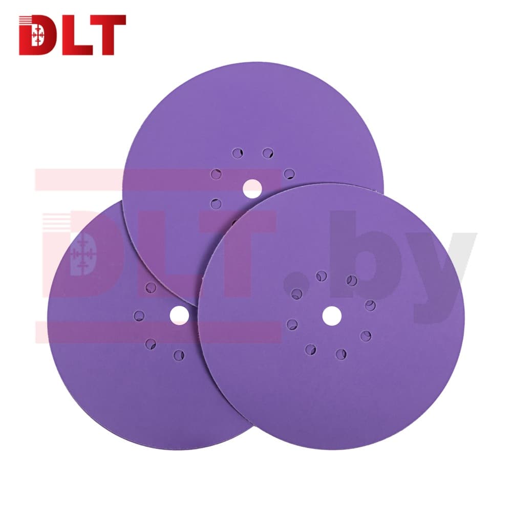 Круг шлифовальный DLT GrandFlex PURO-CERAMIC, P320, 225мм, 10шт, (на бумаге, керамика точной формы), арт.3616