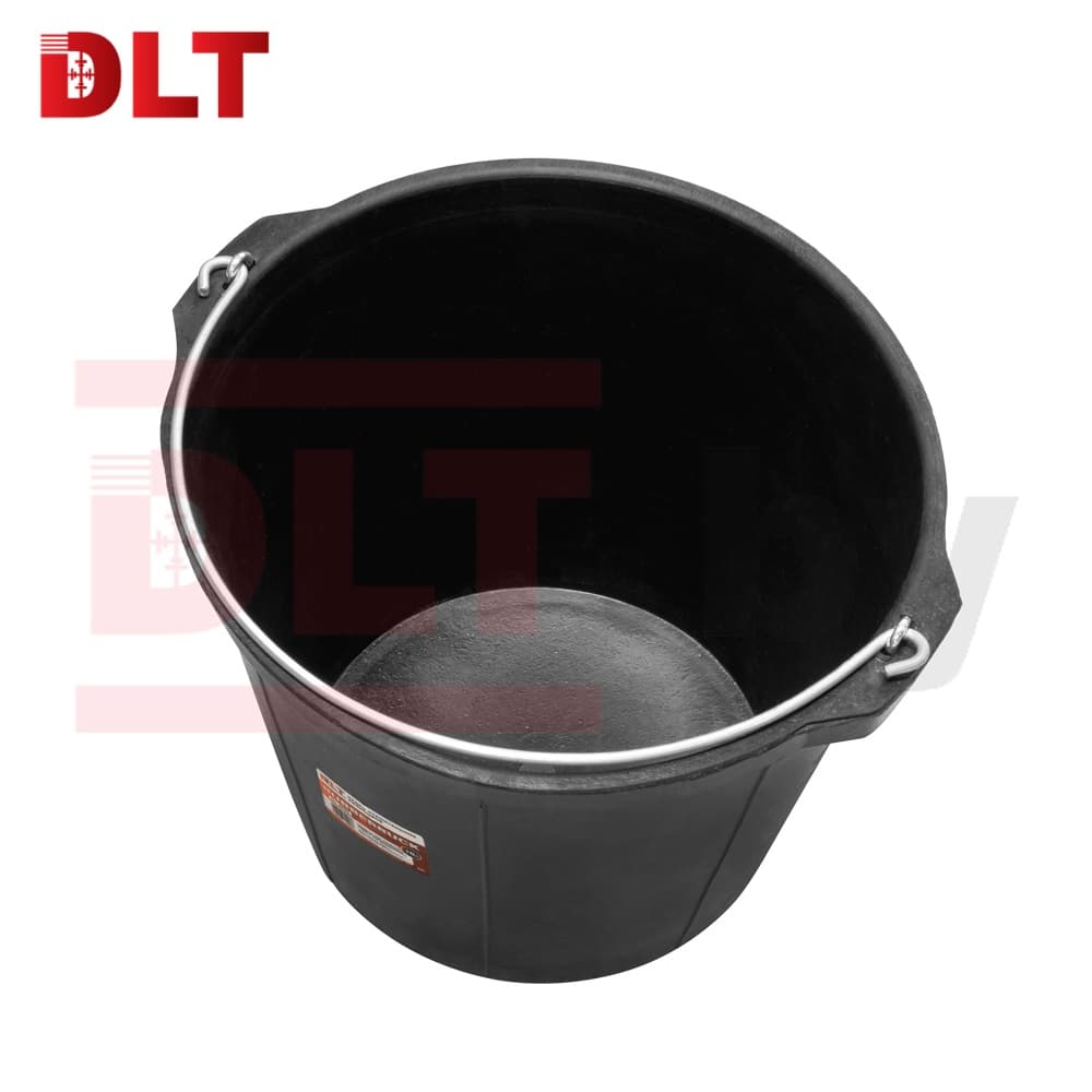 Ведро строительное гибкое, DLT, 10л (факт. 8,8л), тип RUBBERBUCK, арт.2903