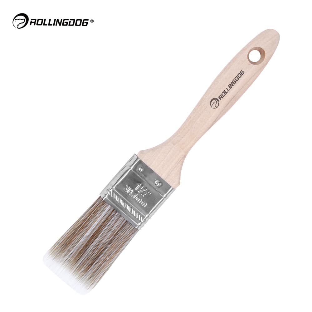 Кисть Rollingdog W1000 38мм, прямой срез, синтетика, серия Professional, арт.10189