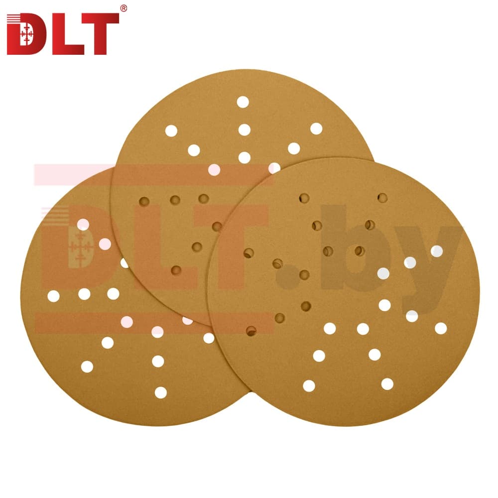 Круг шлифовальный DLT GrandFlex GOLD, P120, 225мм, 10шт, (на бумаге, оксид алюминия), арт.4518
