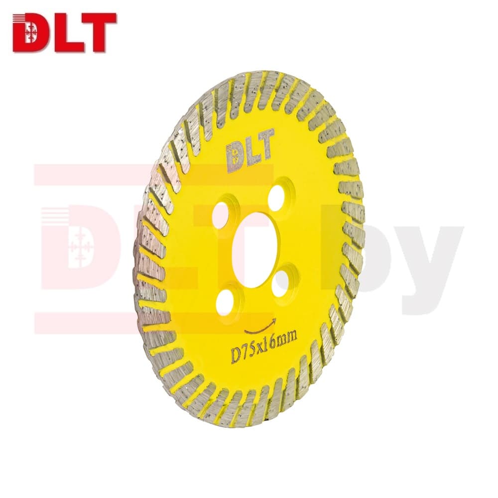 Диск алмазный DLT MINI TURBO, 75мм (сменная часть), арт.1181 - фото 4