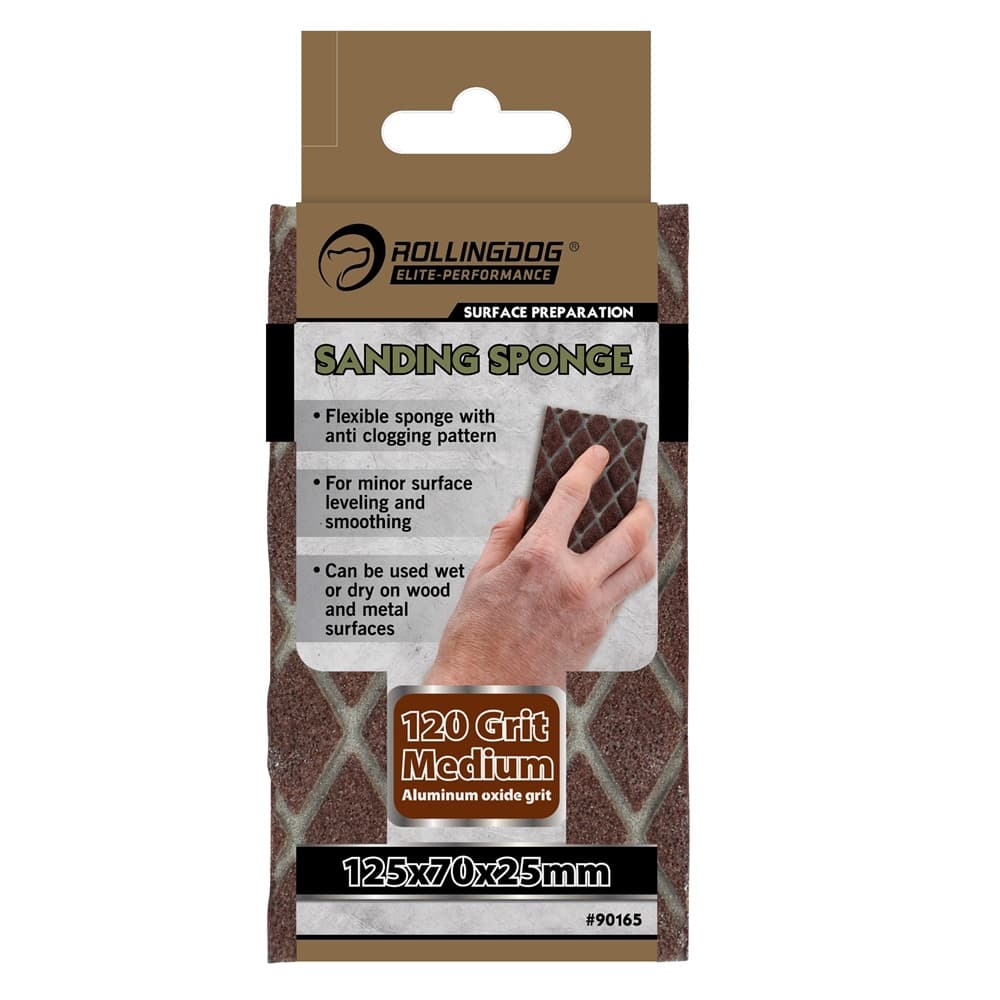 Абразивная губка Rollingdog Р120, арт.90165 - фото 4