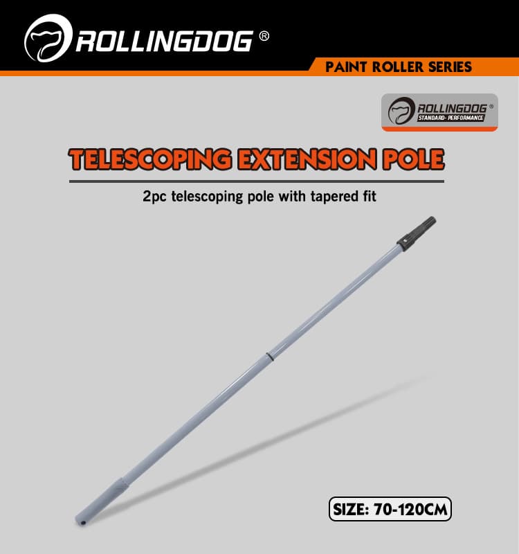 Телескопический удлинитель Rollingdog 70-120 см, конус, сталь покрытая пластиком, арт.40069 - фото 4