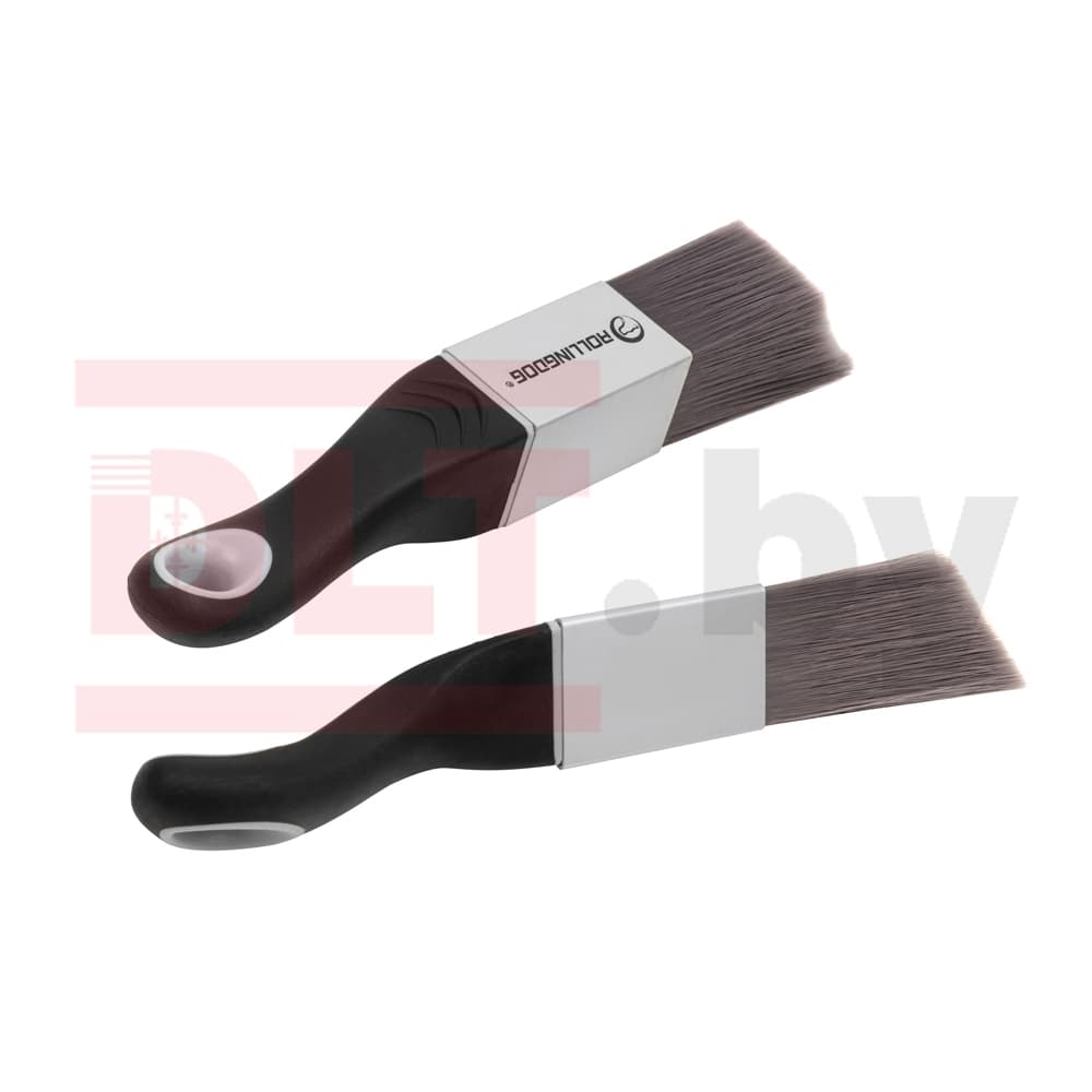 Набор кистей с короткой ручкой Rollingdog PT-1000 22/24/мм, синтетика, серия Professional, арт.10593 - фото 2